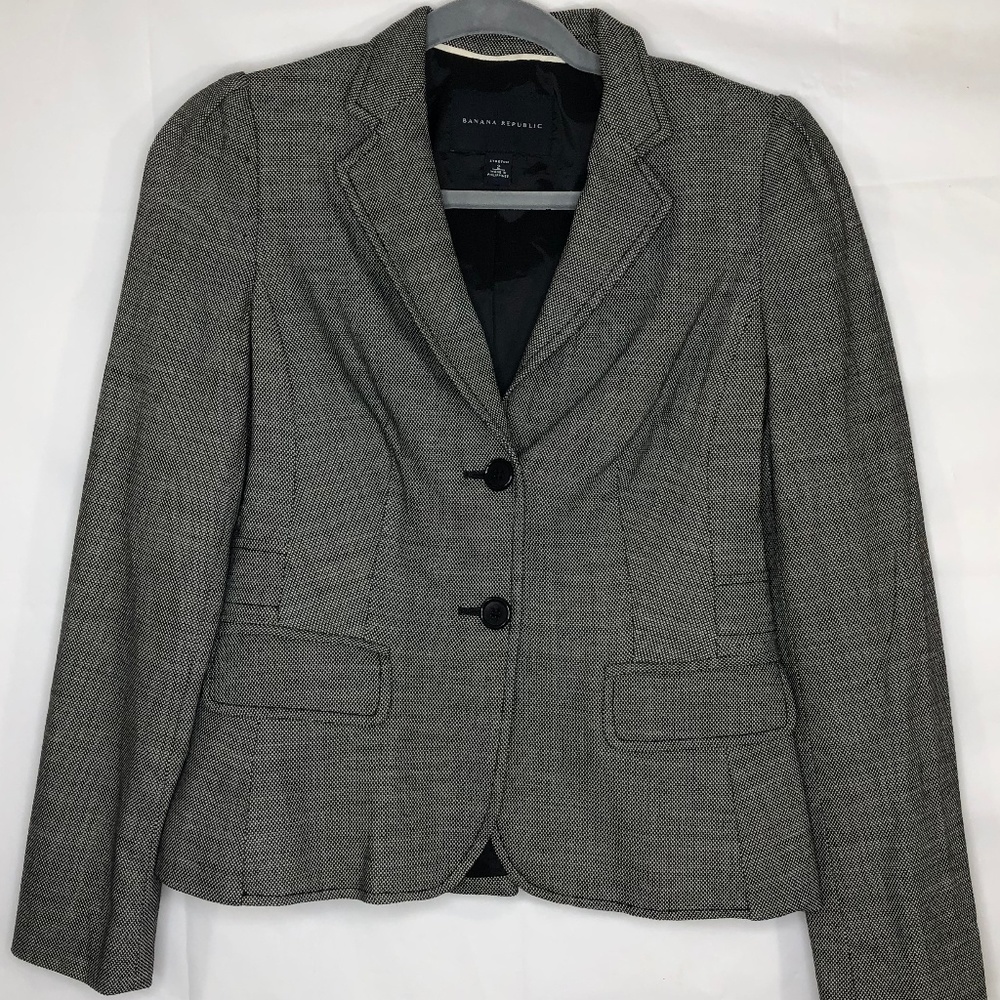 Banana Republic Wool Blend Jacket, Sz 2